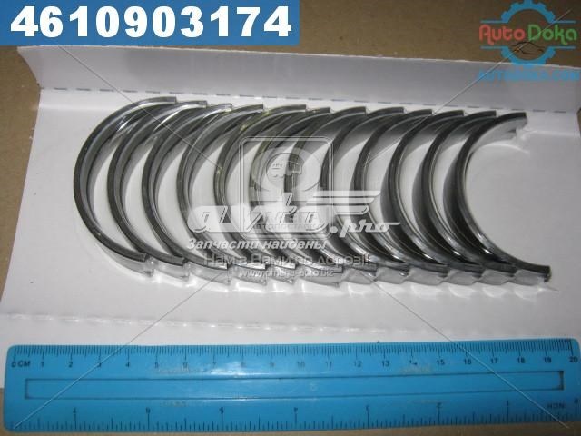 Вкладиші коленвала, корінні, комплект, стандарт (STD) H12946STD GLYCO
