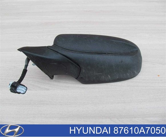 Зеркало заднего вида, левое Hyundai/Kia 87610A7050 цена, от 195.27 USD
