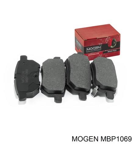 Колодки тормозные задние дисковые Mogen MBP1069