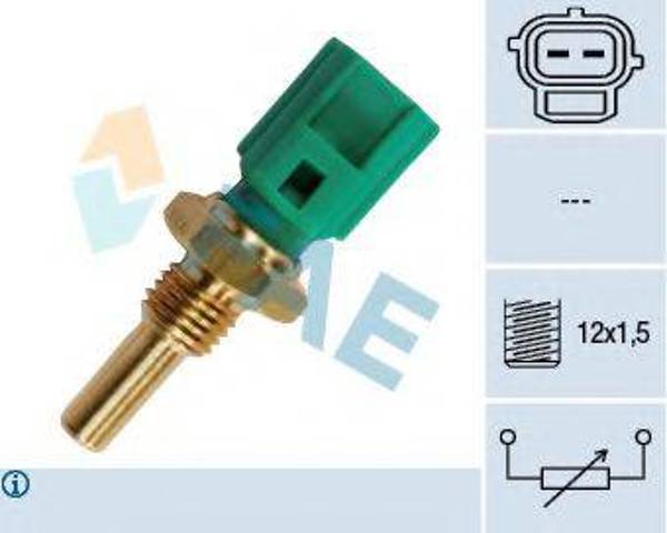 Датчик температури охолоджуючої рідини 33250 FAE