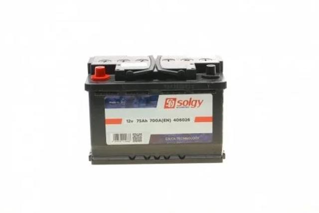 Аккумулятор автомобильный Solgy 406026 цена, от 87.32 USD