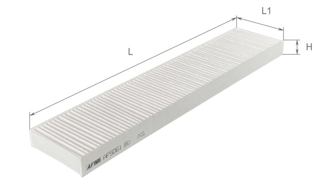 Купить AF5061 Alpha Filter Фильтр салона угольный