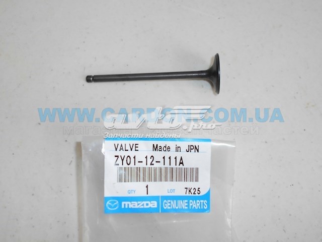 клапан впускной ZY0112111A Клапан впускной MAZDA ZY0112111A
