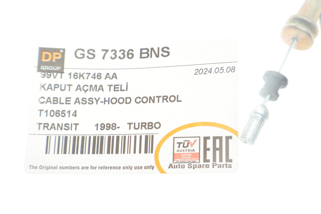 Compre GS7336BNS DP Group Cabo de abertura da capota