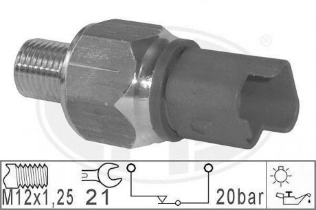 Sensor para bomba de dirección hidráulica 330801 ERA