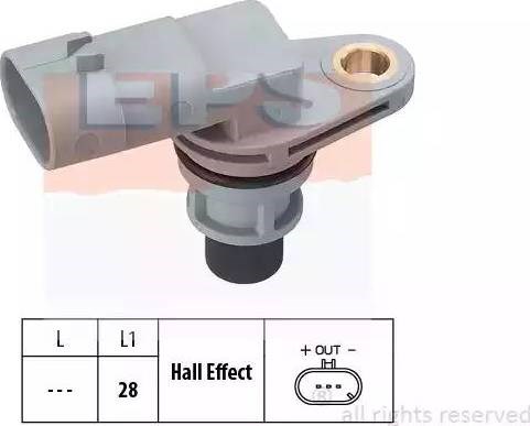 Датчик положення розподільного 1953380 EPS