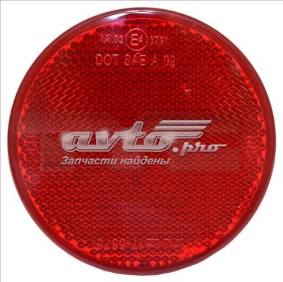Reflector, parachoques trasero 175575009 TYC