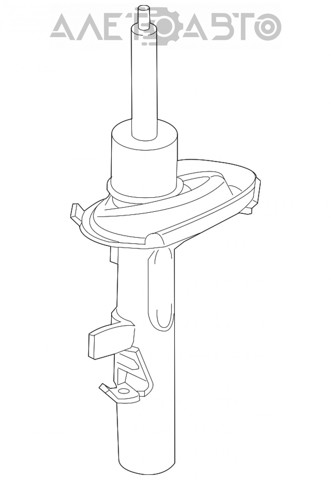 Амортизатор передней подвески левой Ford BV6Z18124H цена, от 77.44 USD
