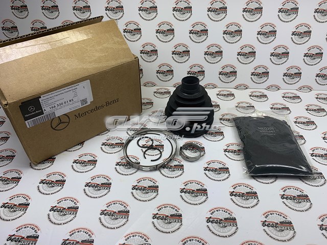 Bota de proteção interna de junta homocinética do semieixo dianteiro para Mercedes ML/GLE (W166)