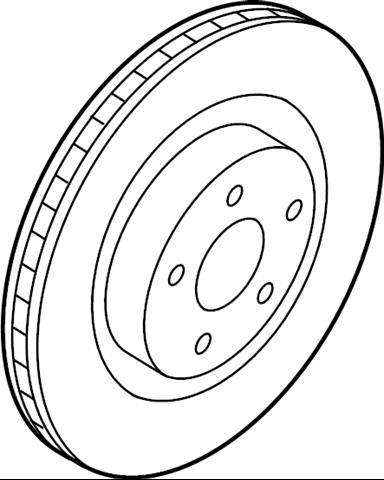 Передние тормозные диски L1MZ1125A Ford