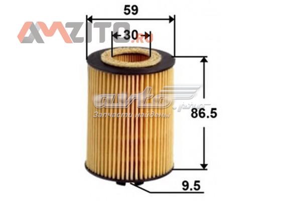 OE0038 JS Asakashi filtro de óleo