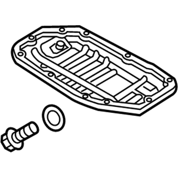 Поддон масляный картера двигателя, нижняя часть Nissan/Infiniti 111105CB2B цена, от 87.67 USD