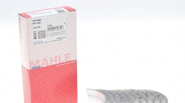 Коренные вкладыши коленвала комплект, 1-й ремонт Mahle Original 021HS20297025