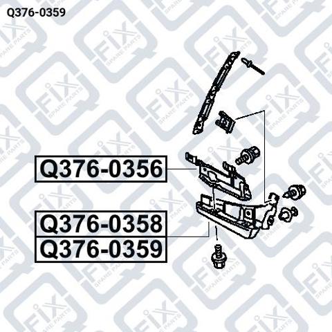 Q3760359 Q-fix Брызговик передний правый
