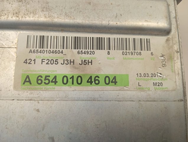  A6540104604 Mercedes