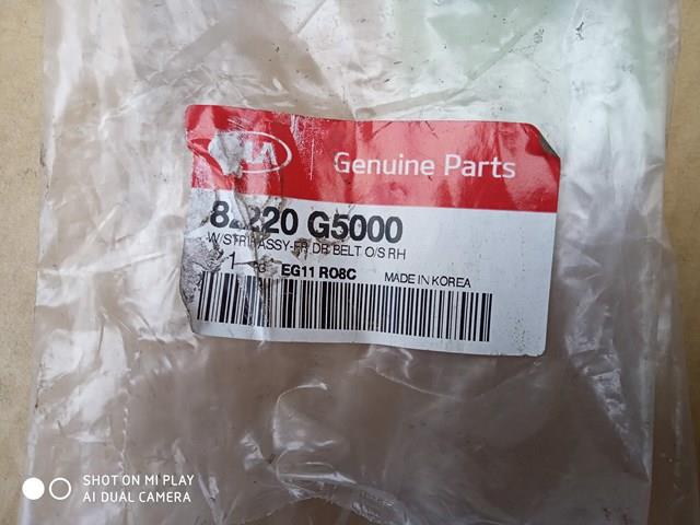 Lameluna de puerta delantera derecha exterior 82220G5000 HYUNDAI