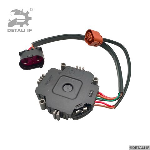 Купить DF13499 Detali IF Электровентилятор охлаждения в сборе (мотор+крыльчатка) левый