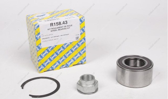 Ступичный подшипник передний NTN R15843
