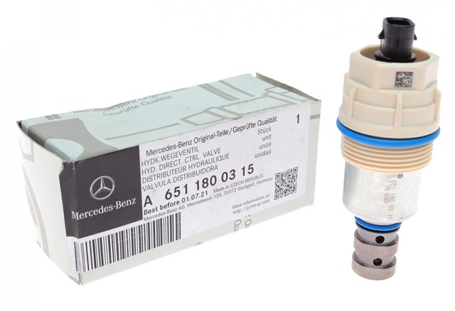 6511800315 Mercedes válvula de regulação de pressão de óleo