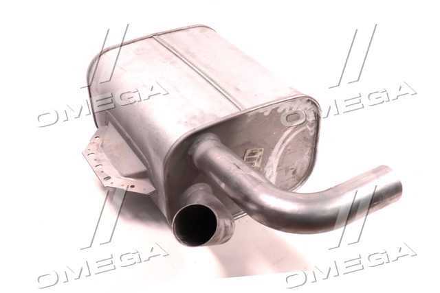 DIN51353 Dinex Глушитель, центральная и задняя часть