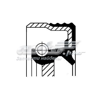 Сальник хвостовика редуктора Corteco 1034080
