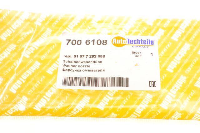 Форсунка омывателя фары передней, правой Autotechteile 7006108 цена, от 23.31 USD