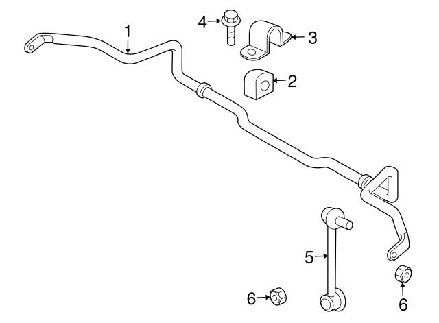 Купить TD1334156C Mazda Втулки переднего стабилизатора