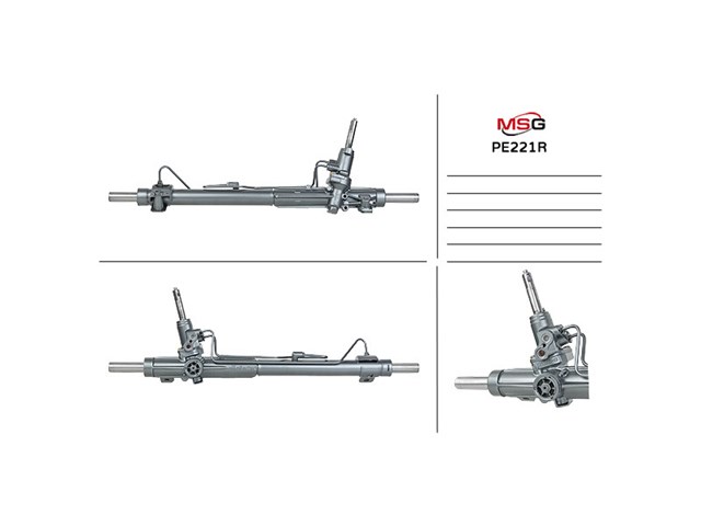 Купить PE221R MSG Rebuilding Рулевая рейка