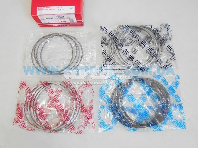 Поршневые кольца, стандартные TPR 34167STD цена, от 37.57 USD