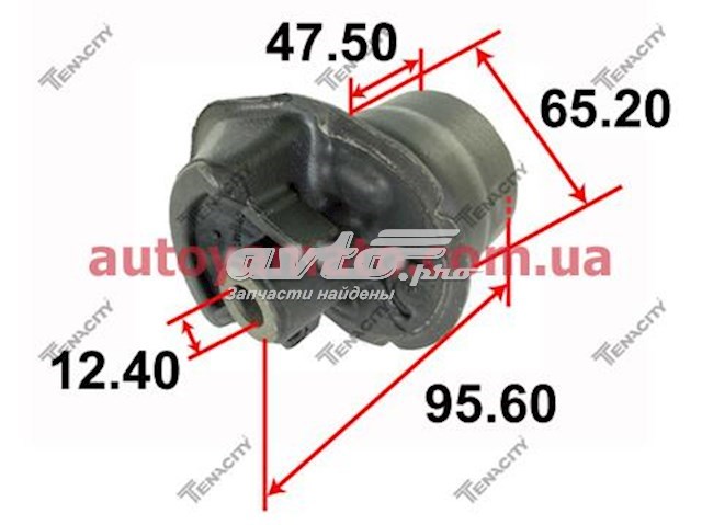 Сайлентблок заднего подрамника Tenacity AAMTO1074 цена, от 11.90 USD