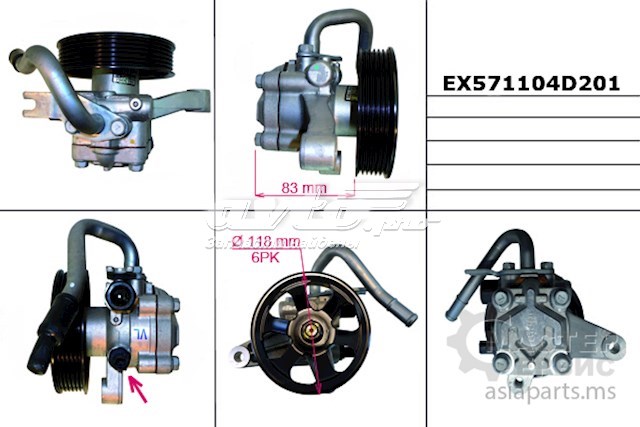 HTSP1203 Hotaru ГУР руля