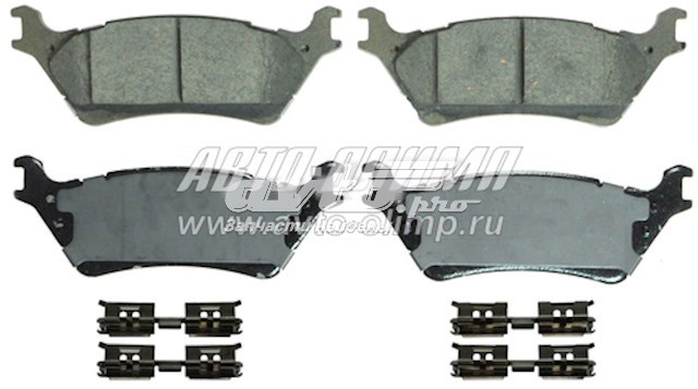 Купить ZD1602 Wagner Колодки тормозные задние, дисковые