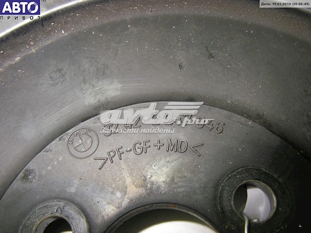 32422247046 BMW Шкив водяной помпы