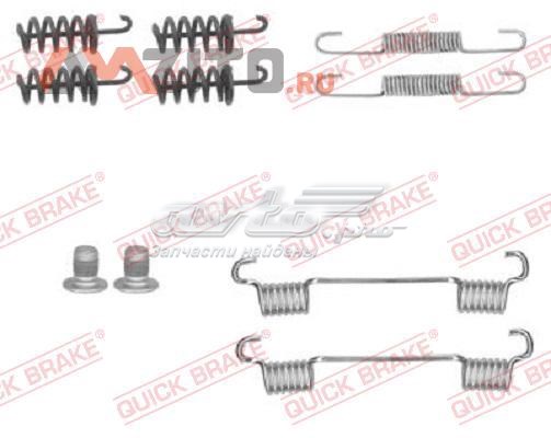 Ремкомплект тормозов задних 1050874 Quick Brake