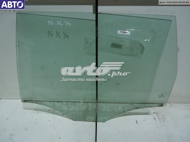 3C9845025 VAG vidro da porta traseira esquerda