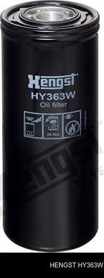 Filtro hidráulico HY363W HENGST