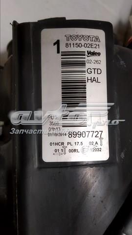 Купить 8115002E21 Toyota Фара левая передняя