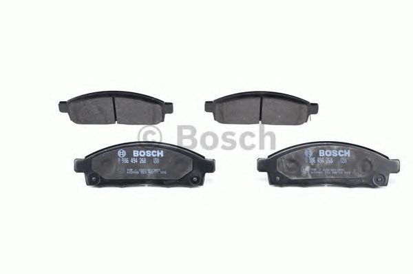 Купить 986494268 Bosch Колодки тормозные