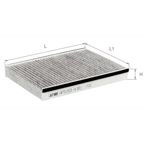 Воздушный фильтр салона Alpha Filter AF5153A