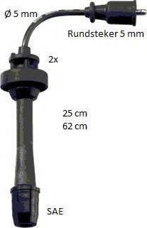 Кабель високовольтний, циліндр №1 FP8518140A MAZDA