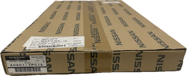 A0A01JP01A Nissan/Infiniti Комплект прокладок на двигатель