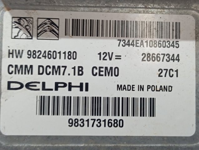  9824601180 Peugeot/Citroen