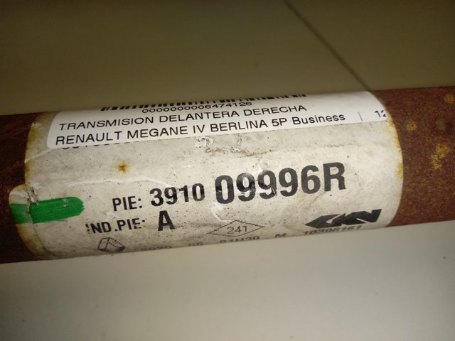 ШРУС наружный передний 391009996R Renault (RVI)