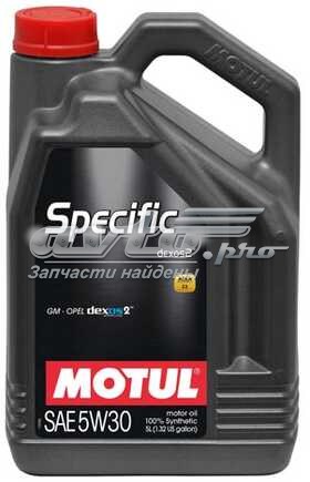 Моторное масло Motul Specific Dexos2 5W-30 Синтетическое 5л (860051)