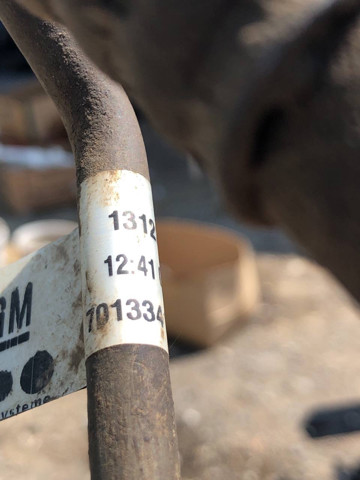 Патрубок высокого давления гидроусилителя General Motors 13122700 цена, от 40.99 USD