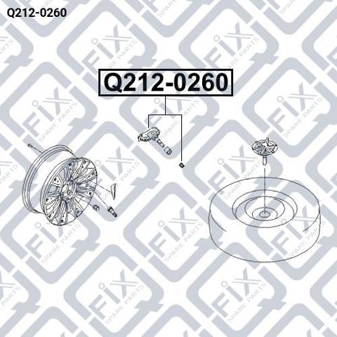 Датчик шин Q2120260 Q-FIX