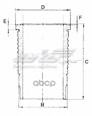 Гільза циліндра 1467005000 GOETZE