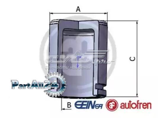 Поршень супорта гальмівного, заднього D025435 AUTOFREN