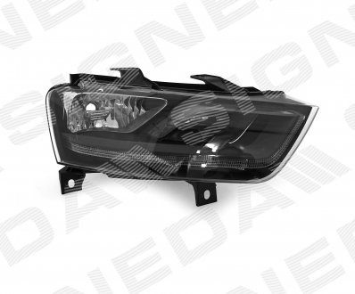 Правая блок фара VAG 8U0941004 цена, от 225.79 USD
