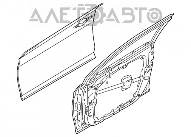 Cubierta del panel frontal (Calibrador De Radiador) Superior KD4550716 MAZDA